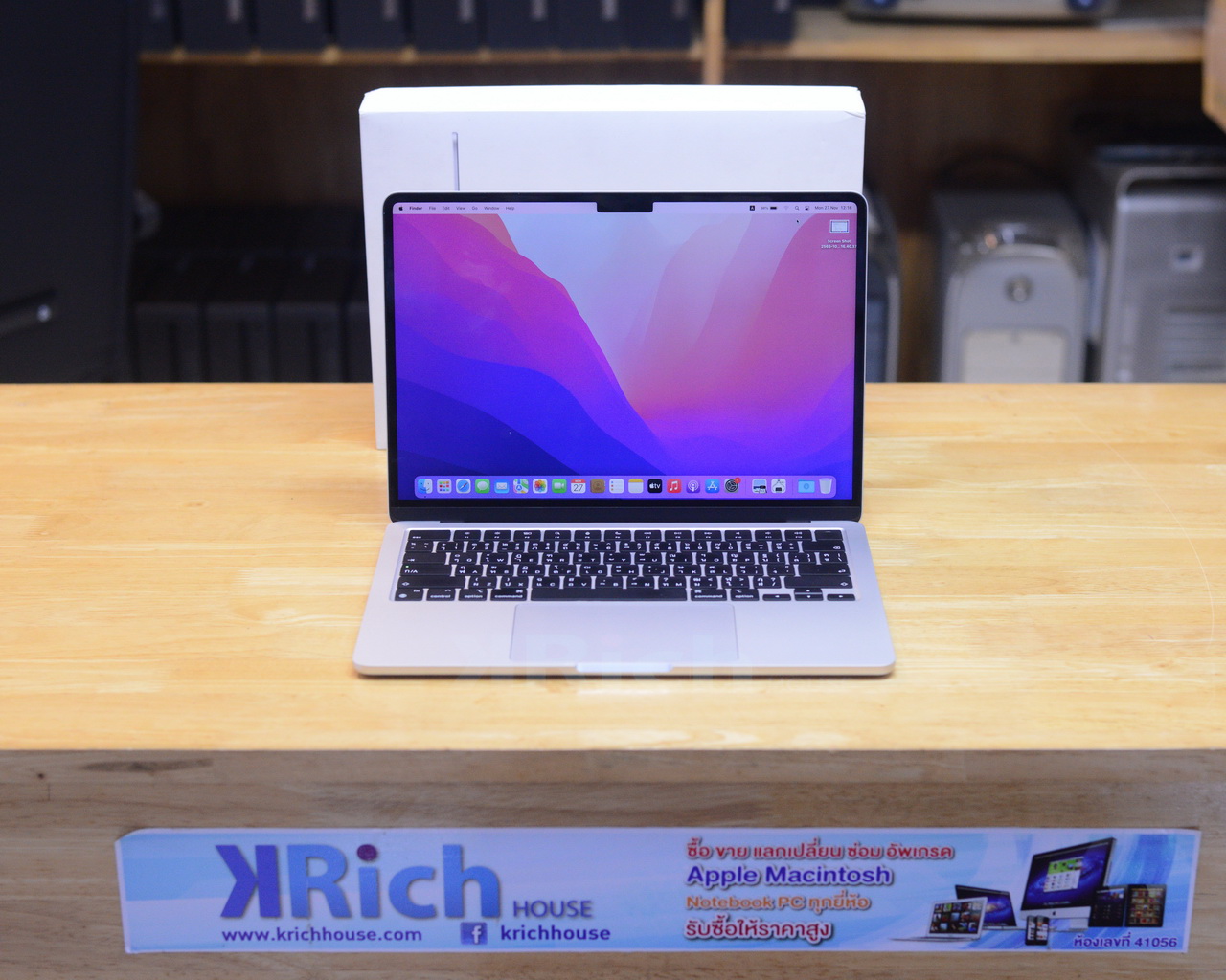 MacBook Air Liquid Retina 13inch 2022 Apple M2 8Core GPU 8Core RAM