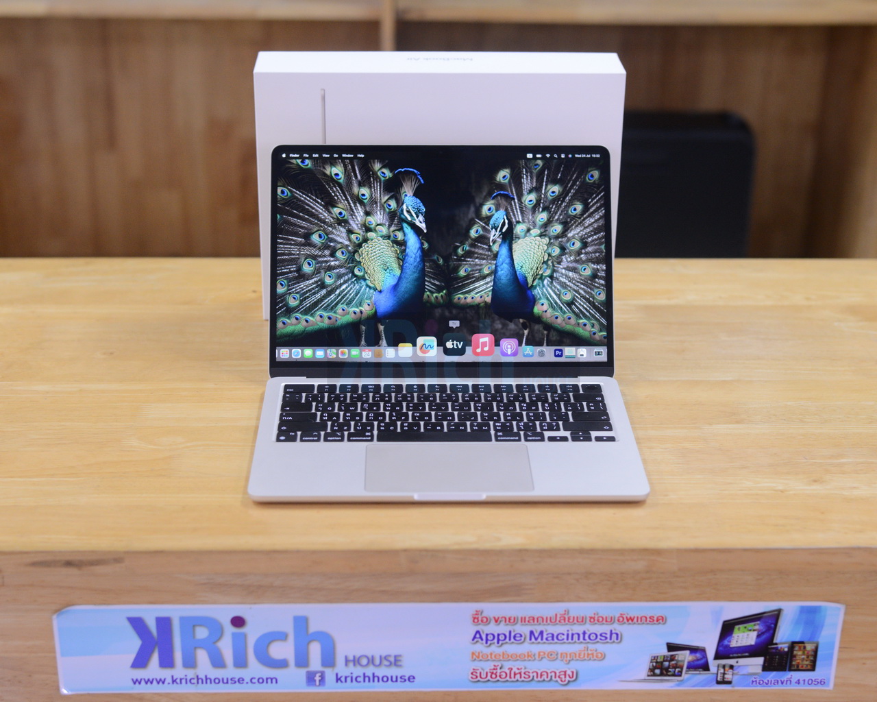 MacBook Air Liquid Retina 13inch 2024 Apple M3 8Core GPU 8Core RAM